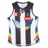 Collingwood Magpies Mens Season 8 AFLW Pride Guernsey