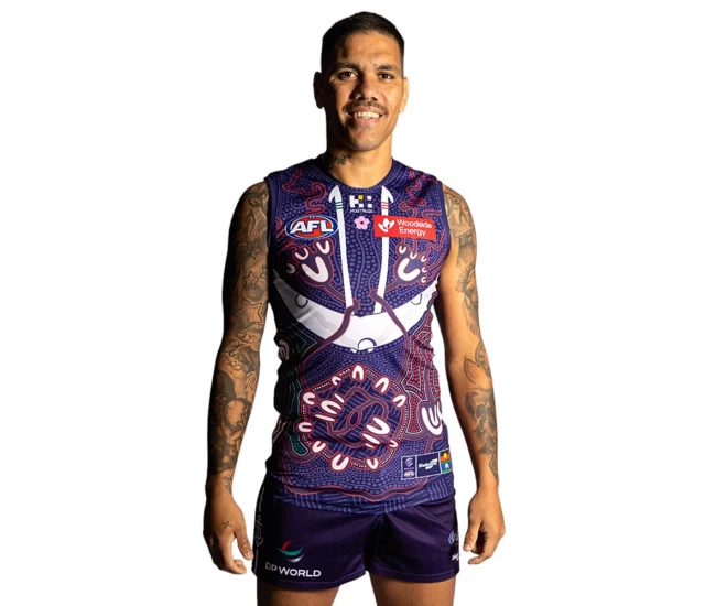 Fremantle Dockers Mens Indigenous AFL Guernsey 2024